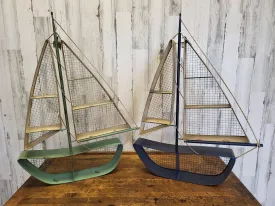 Metal Boat Display