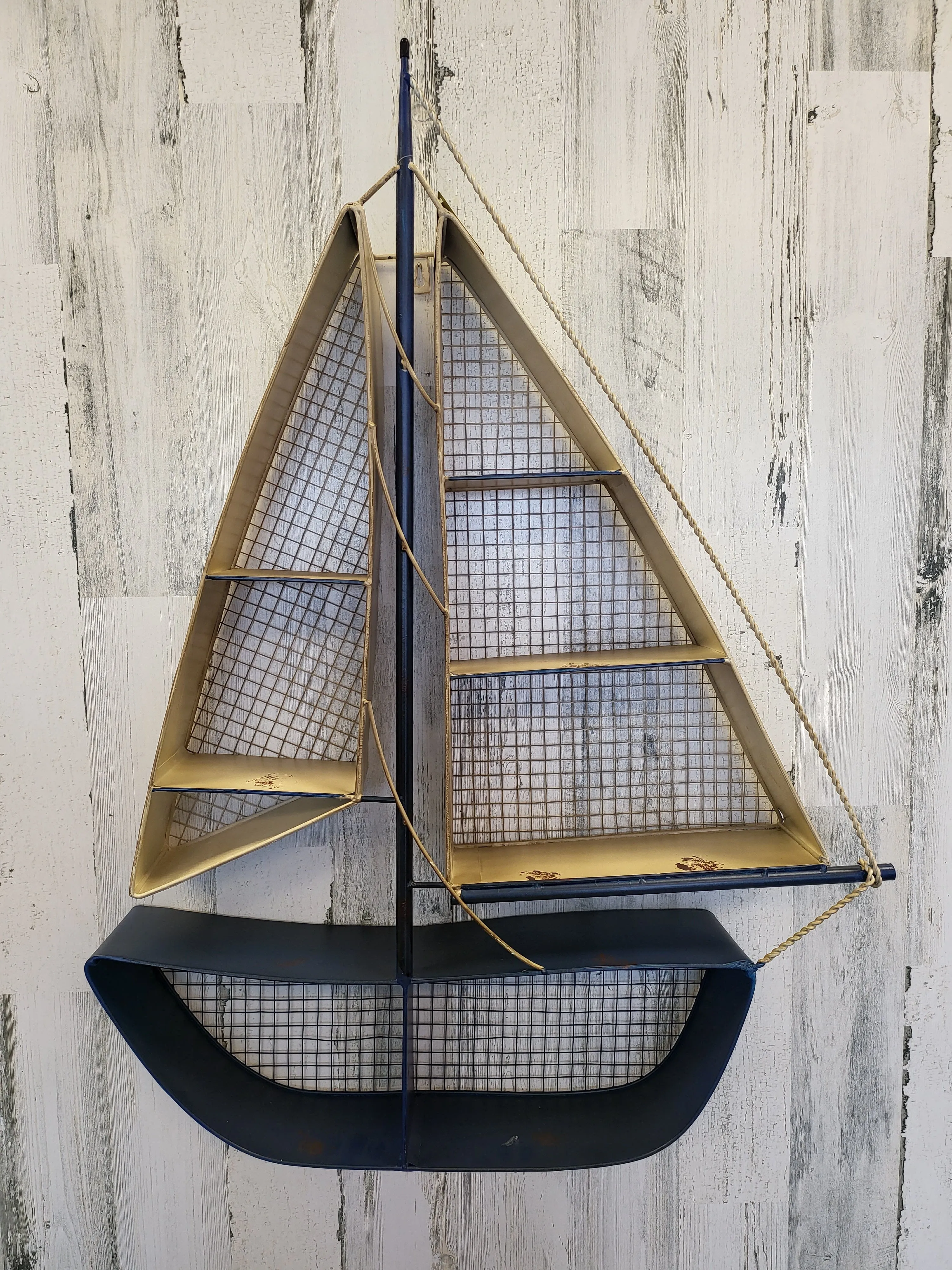 Metal Boat Display