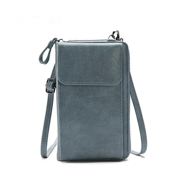 Multi-Purpose Crossbody Leather Bag