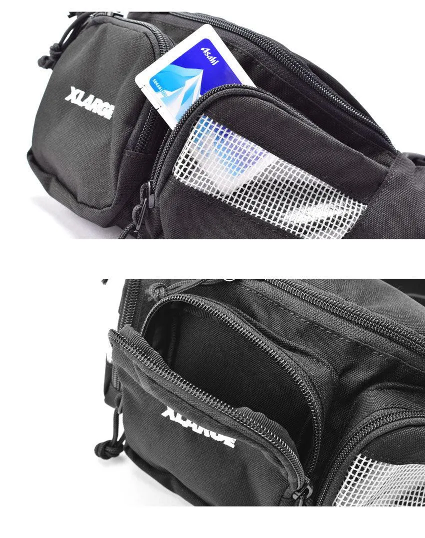 MULTI PURPOSE WAIST BAG 01201025 ウエストバッグ ブラック 黒 返品無料