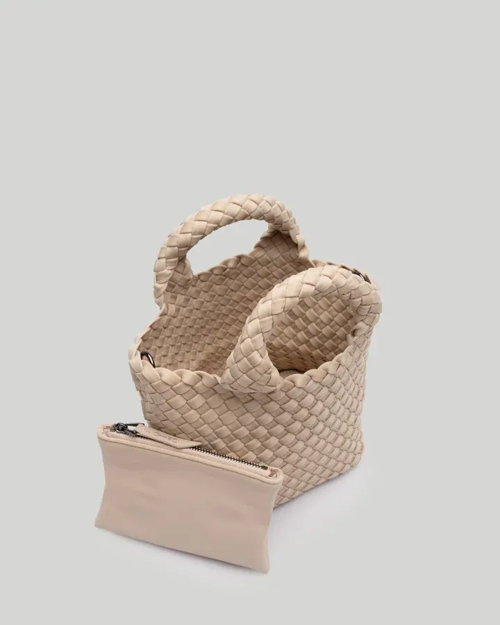 Naghei - St Barths Petit Tote in Ecru