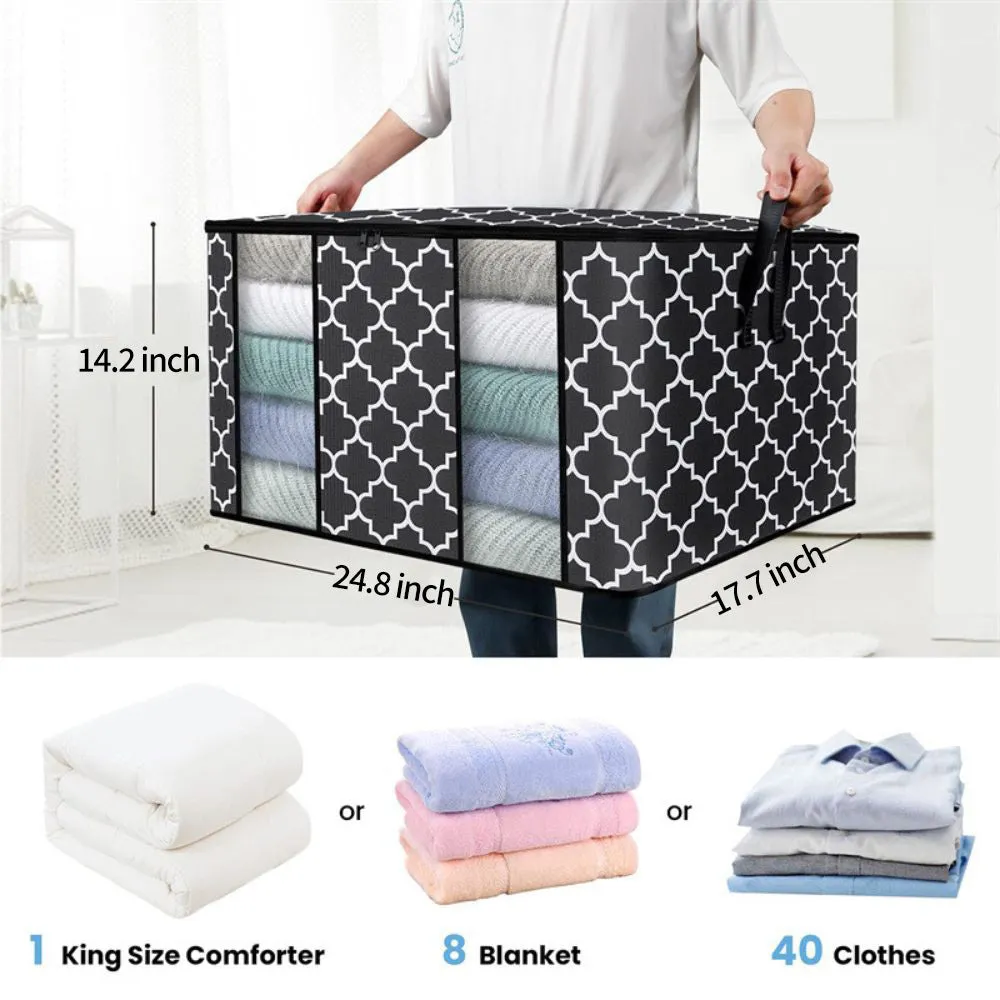 「❉New Year - 50% Off」PVC Clothing Storage Bag (24.8'' x 17.7'' x 14.2'')