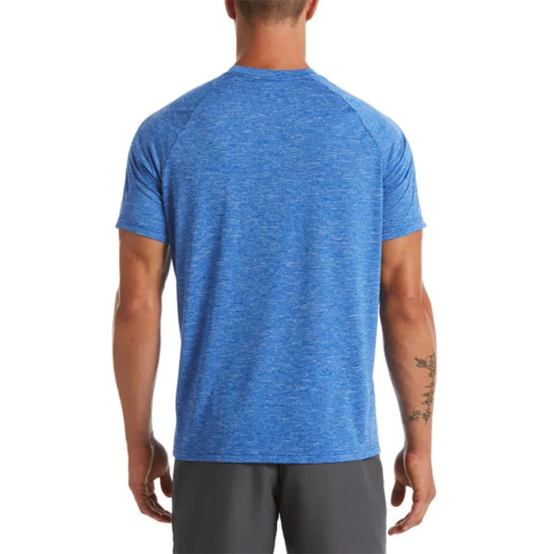 Nike - Heather Short Sleeve Hydroguard (Game Royal)