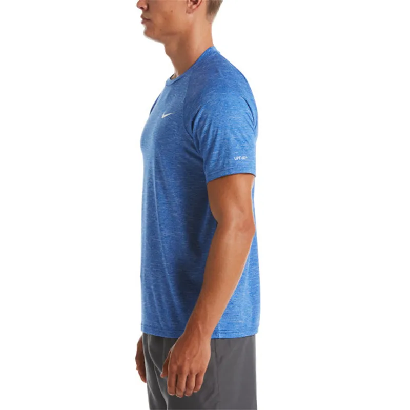 Nike - Heather Short Sleeve Hydroguard (Game Royal)