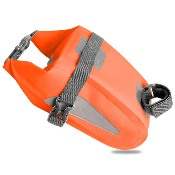 Outdoor Waterproof Multi-functional PVC Bag Tool Bag for Bicycle(Orange)