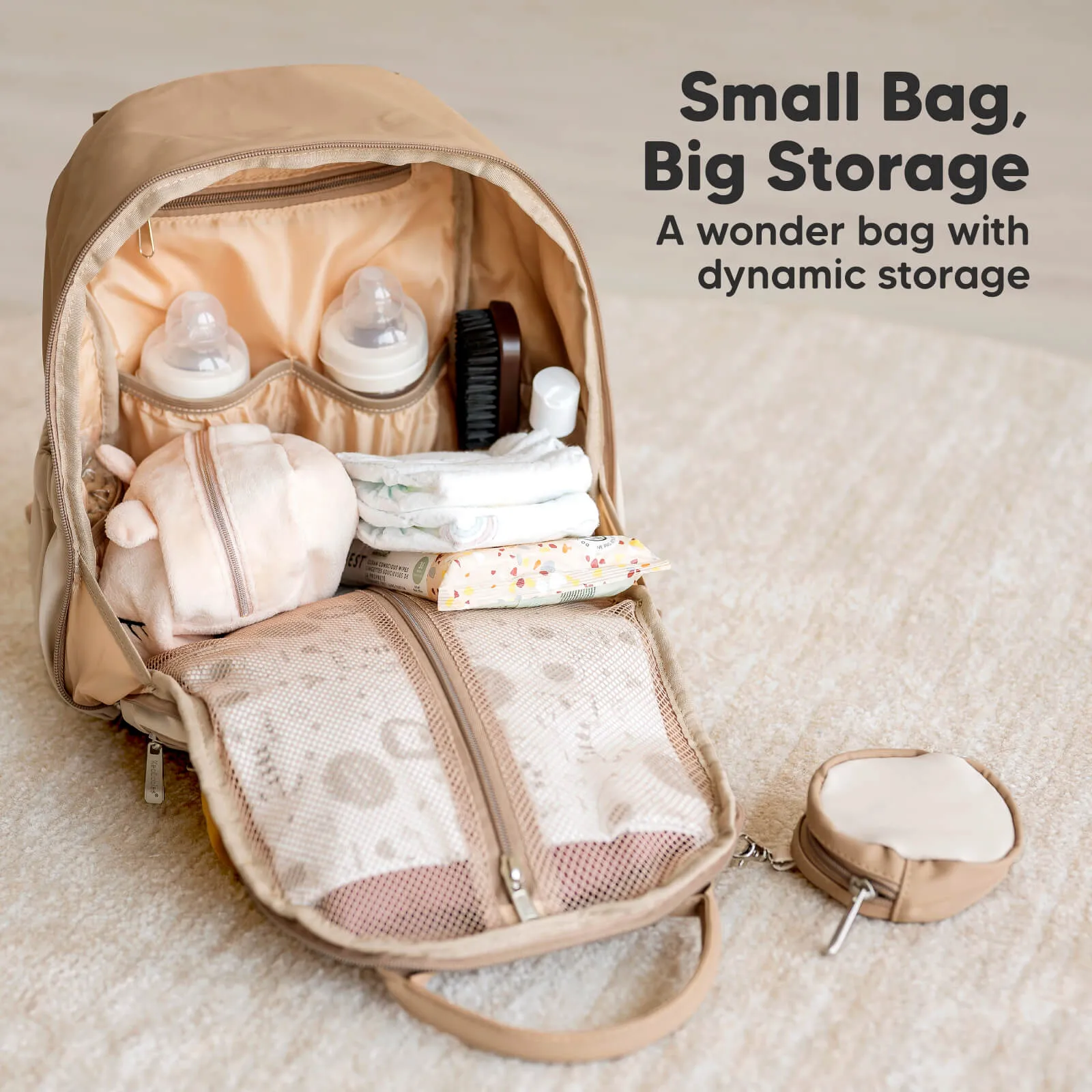 Play Diaper Bag (Latte)