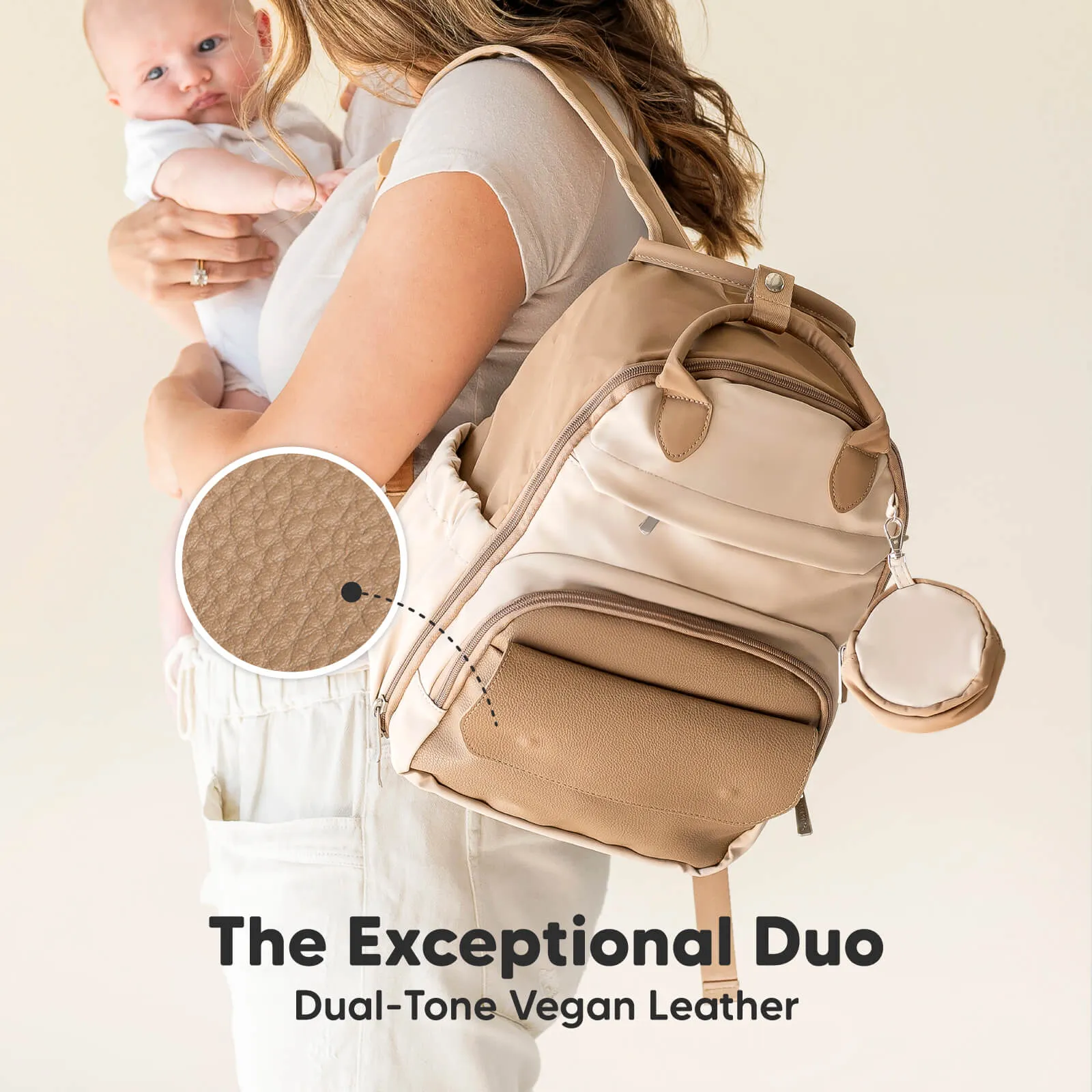 Play Diaper Bag (Latte)