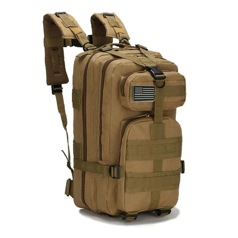 "Ultimate Waterproof Tactical Backpack: 50L Nylon Adventure Gear for Fishing, Hunting, and Outdoor Expeditions"