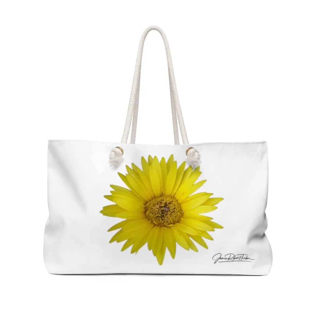 "Yellow Daisy Mum" Signature Weekender Bag