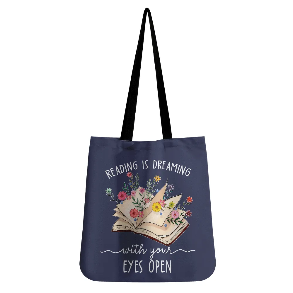 Reading Is Dreaming With Your Eyes Open Book Lovers Gift TBF366