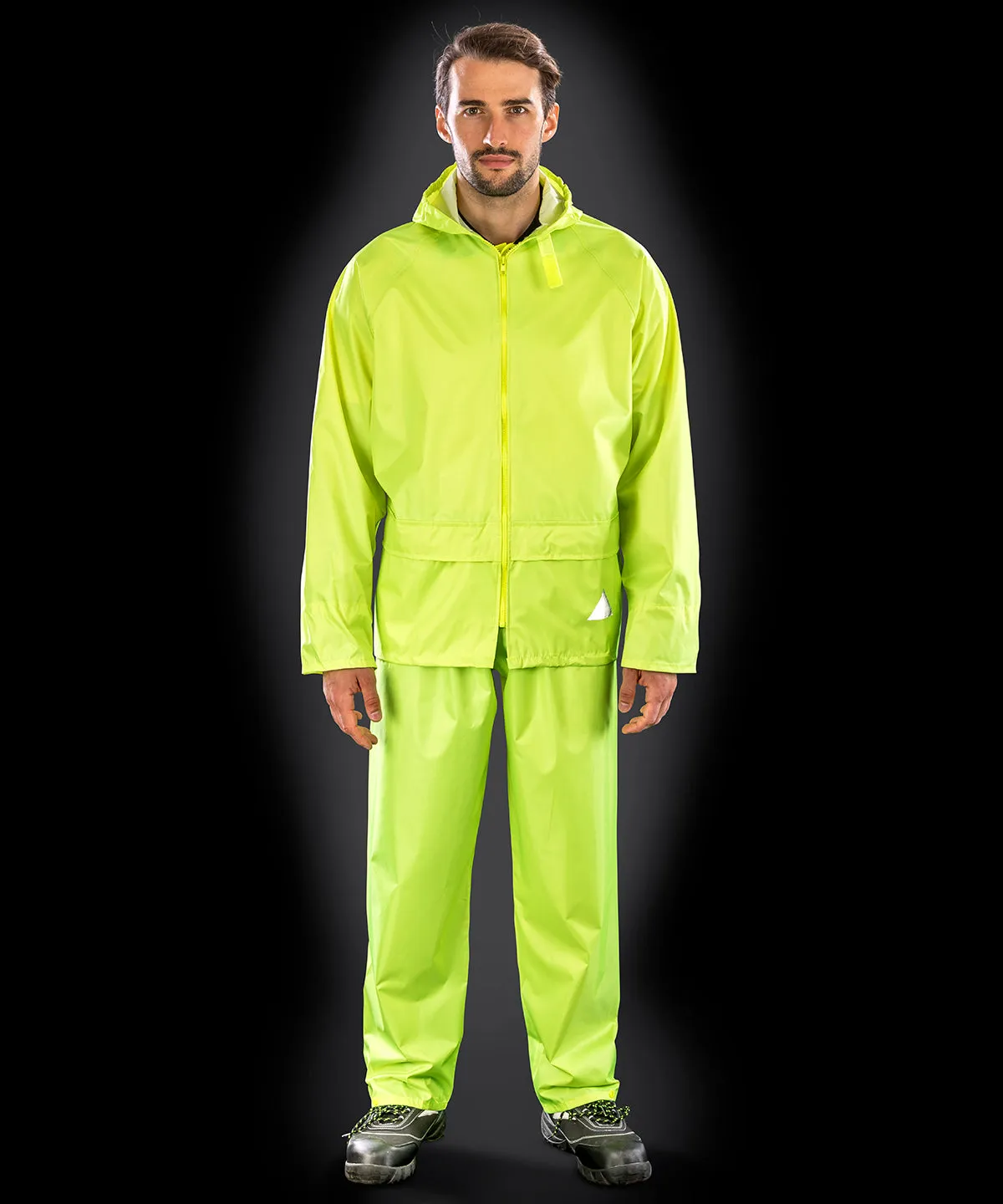 Red - Waterproof jacket and trouser set