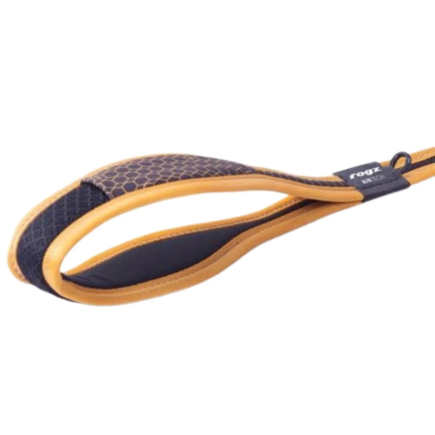 Rogz 1.5m Airtech Classic Lead Burnt Ochre Dog Lead - Large