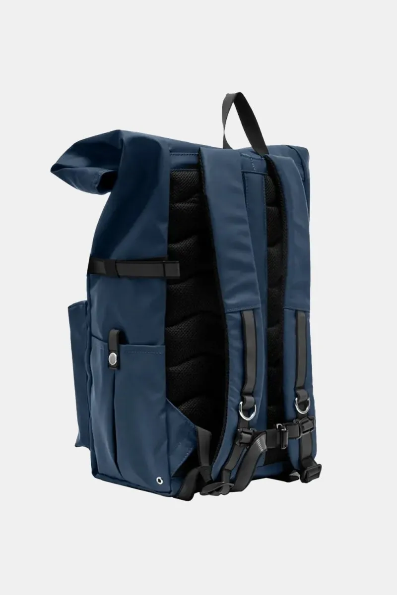 Sandqvist Ruben 2.0 Water-Resistant Rolltop Backpack (Evening Blue)