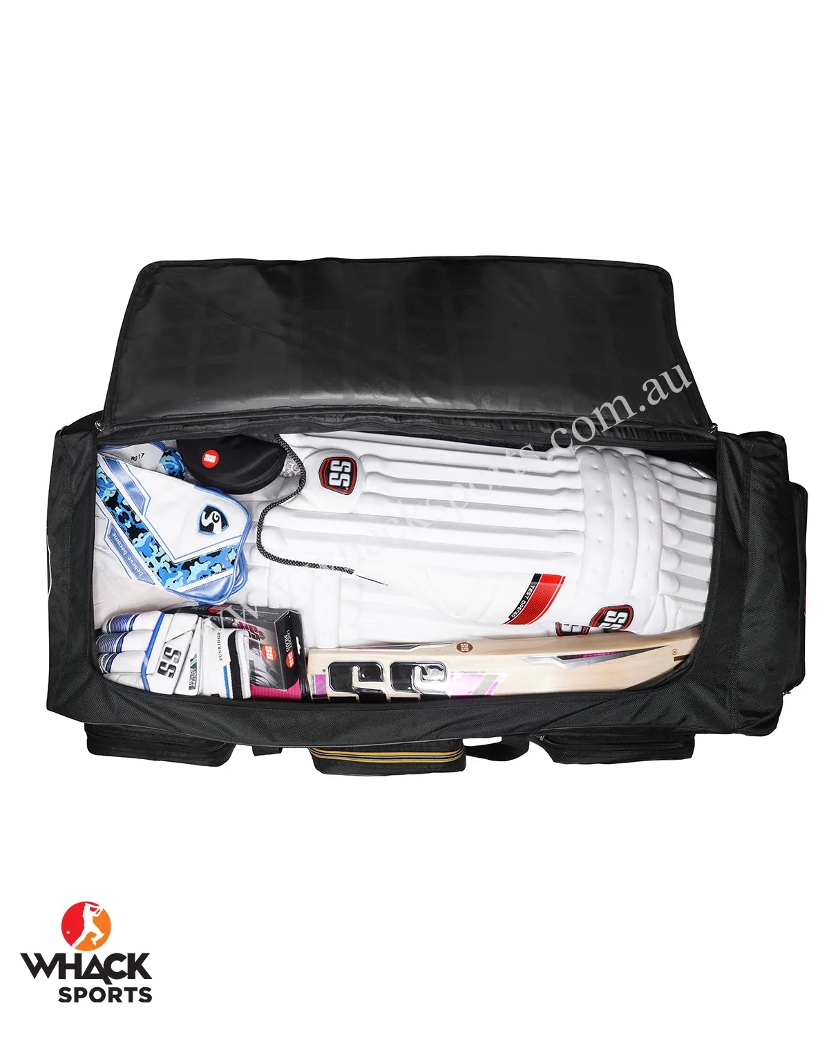 SS Gladiator Cricket Kit Bag - Wheelie - Extra Large