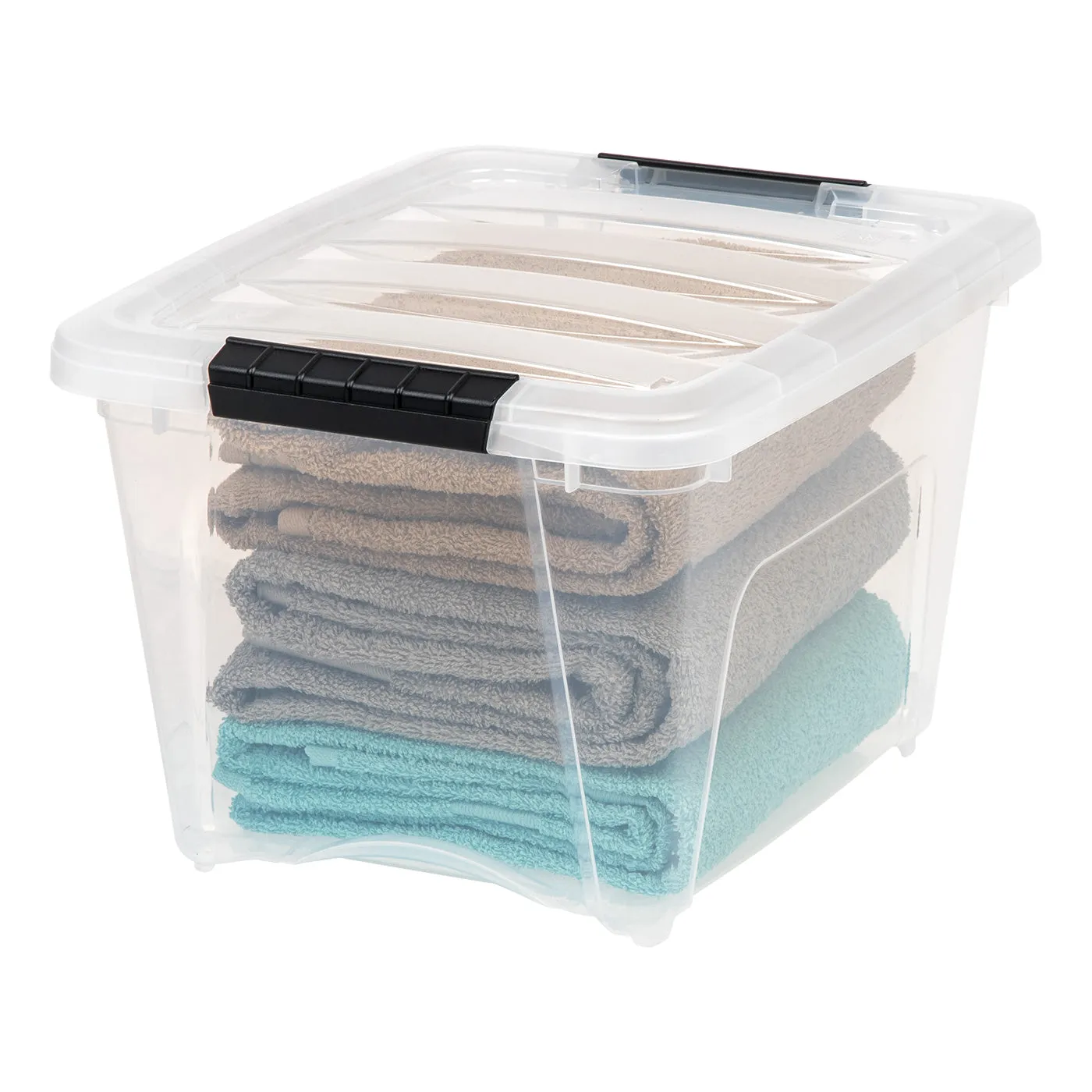 Stack & Pull™ Storage Box - 19 QT 4 Pack