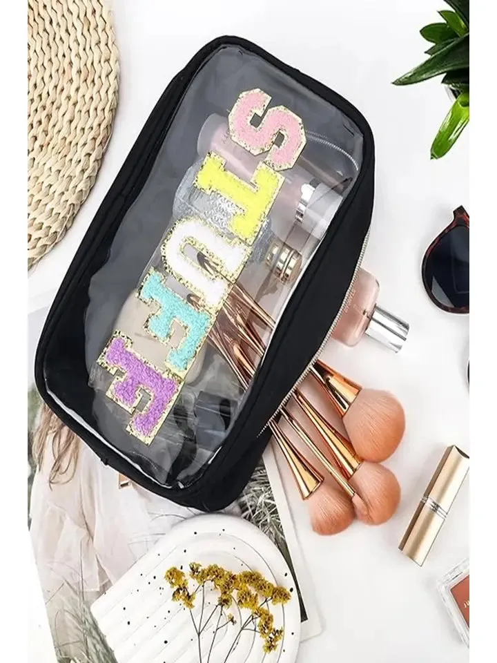 Stuff Cosmetic Bag Black