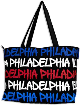 TBPH07 Robin Ruth Tote Bag - MED Philadelphia Black/Patriotic