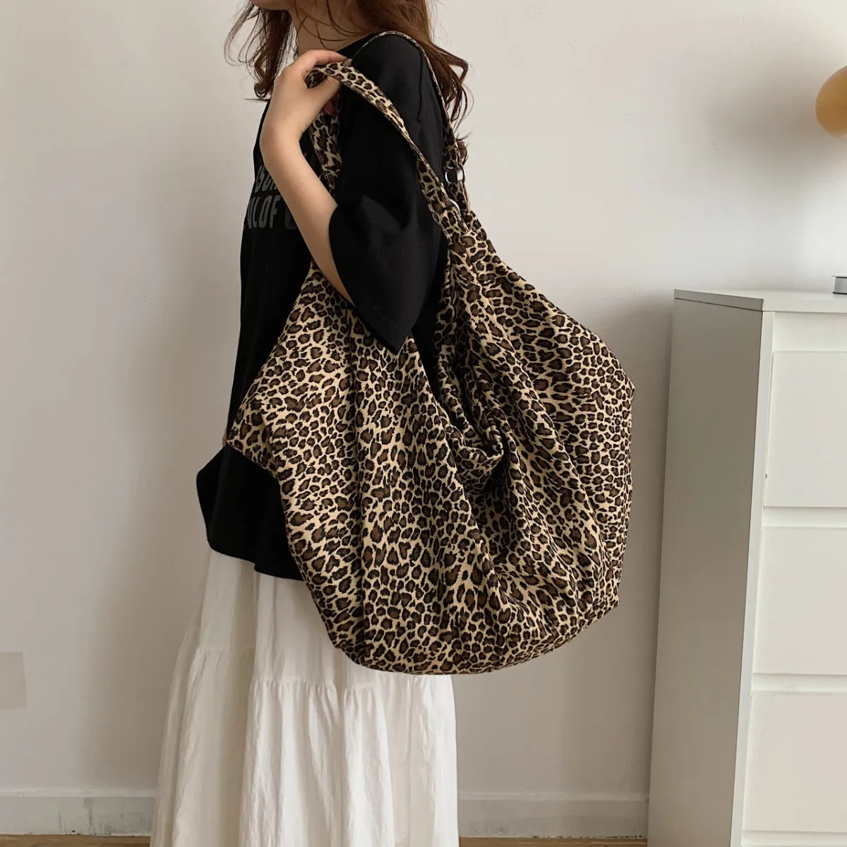 TEEK - Leopard Tote Bag