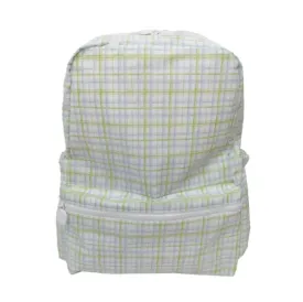 TRVL BACKPACKER - Classic Plaid Green