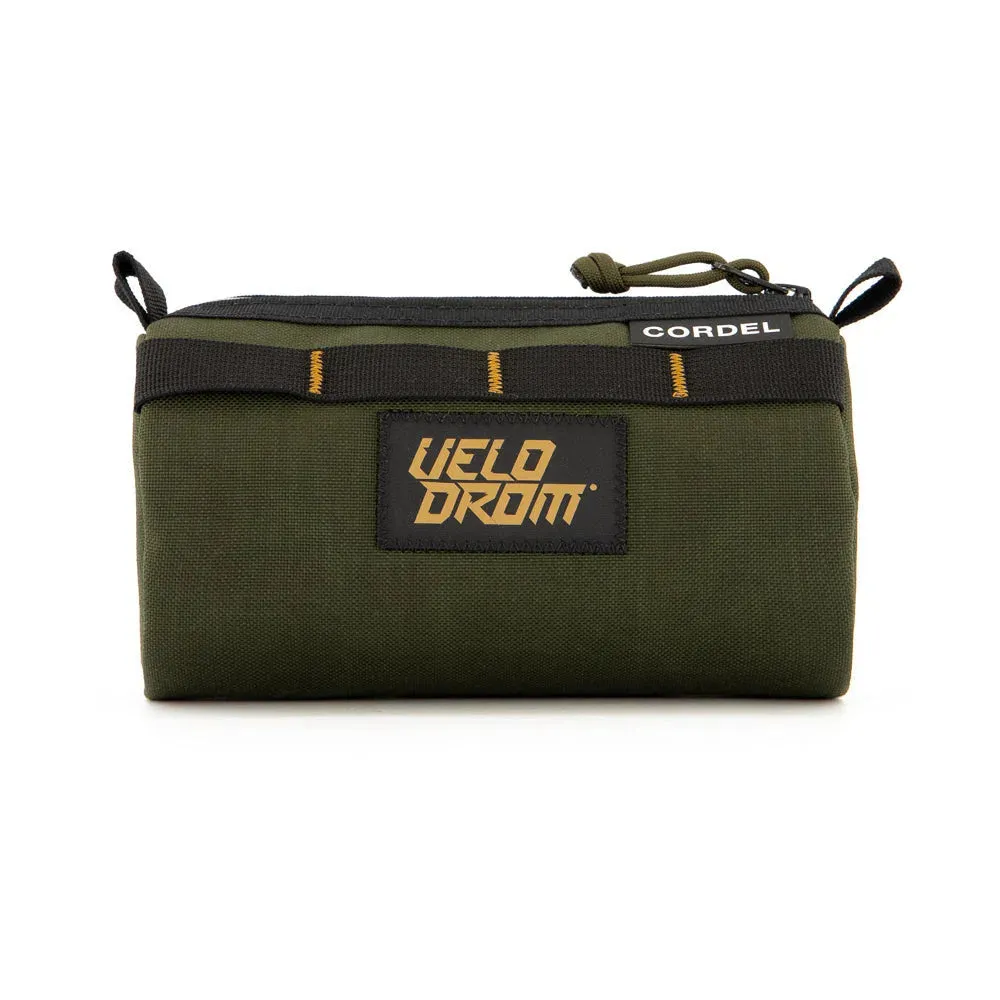 VELODROM RaceDay by Cordel Durum Mini Handlebar Bag - Heavy Graphic Olive