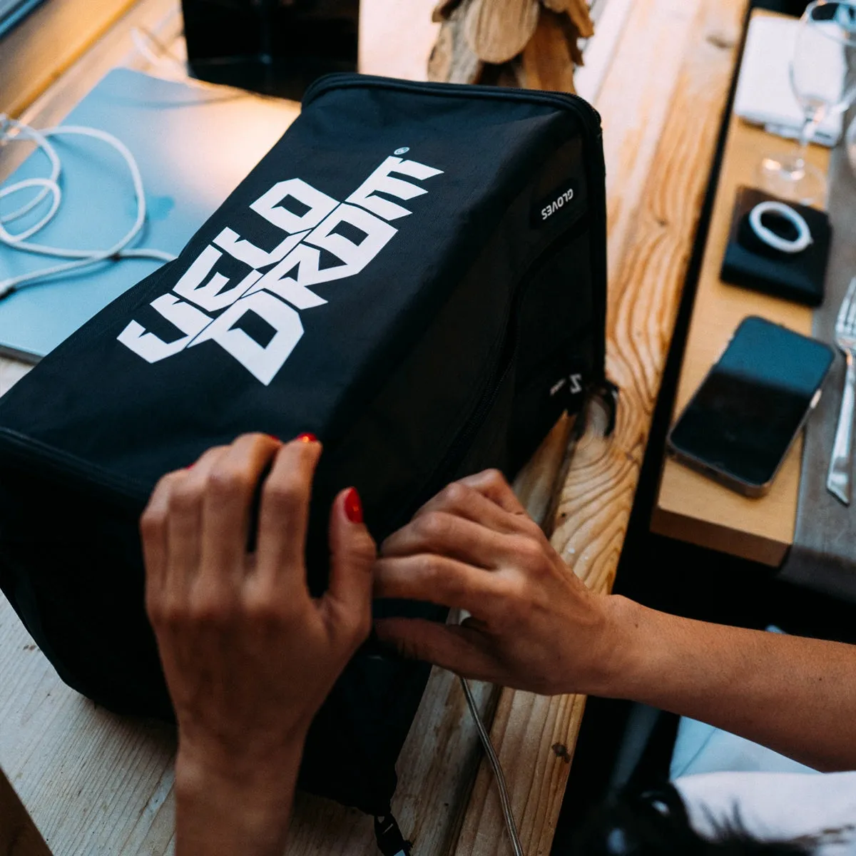 VELODROM x SCICON  Essentials Race Rain Bag - Raceday Black