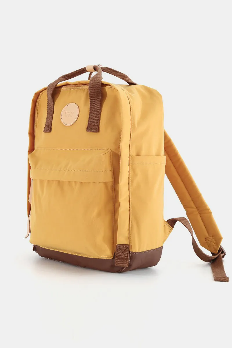 Waterproof Canvas Backpack Bag with Side Pockets