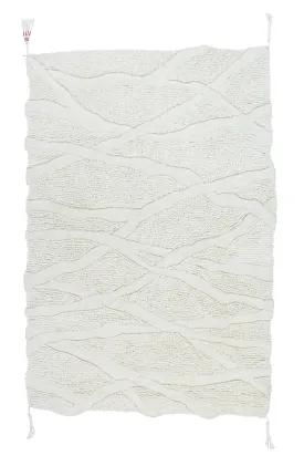 WOOL AREA RUG ENKANG IVORY